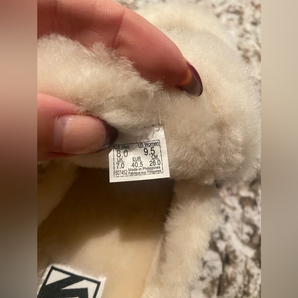 Vans Shearling UNISEX Mules - LAST PAIR - Picture 12 of 13